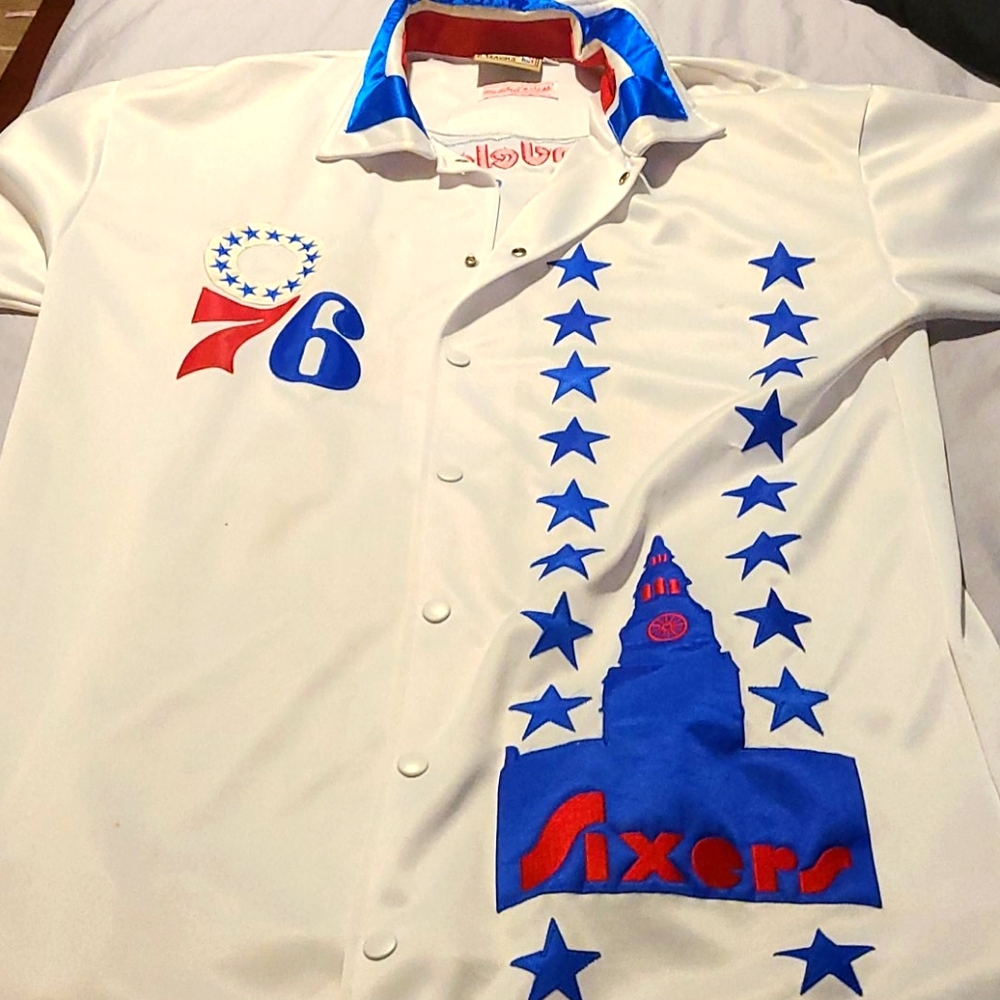 Mitchell & Ness Philadelphia 76ers Bell Warm Up🤙